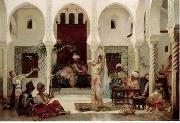 unknow artist, Arab or Arabic people and life. Orientalism oil paintings 143